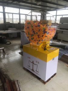 Bidding New Electric Lottery Machine Automatic Table Tennis Lottery Bidding Two-Color Ball Number Selection Lottery Handy Gadget