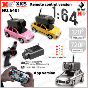 XKS Wltonys Mini Remote Camera Car 6401 1:64 Full Scale App and Remote Control for High Definition Camera Gyroscope