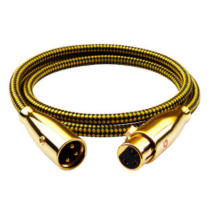 YYTCG | Cáp Hifi XLR Độ Tinh Khiết Cao OCC Mạ Bạc Nam Đến Nữ Kết Nối Cho Micro Âm Thanh Đa Phương Tiện Amp Đường Kính Ngoài 6.5 Mm