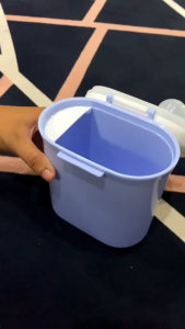 Kotak Penyimpanan Susu Bubuk GRATIS SENDOK Portabel Milk Powder Box ANTI TUMPAH Makanan snack bayi