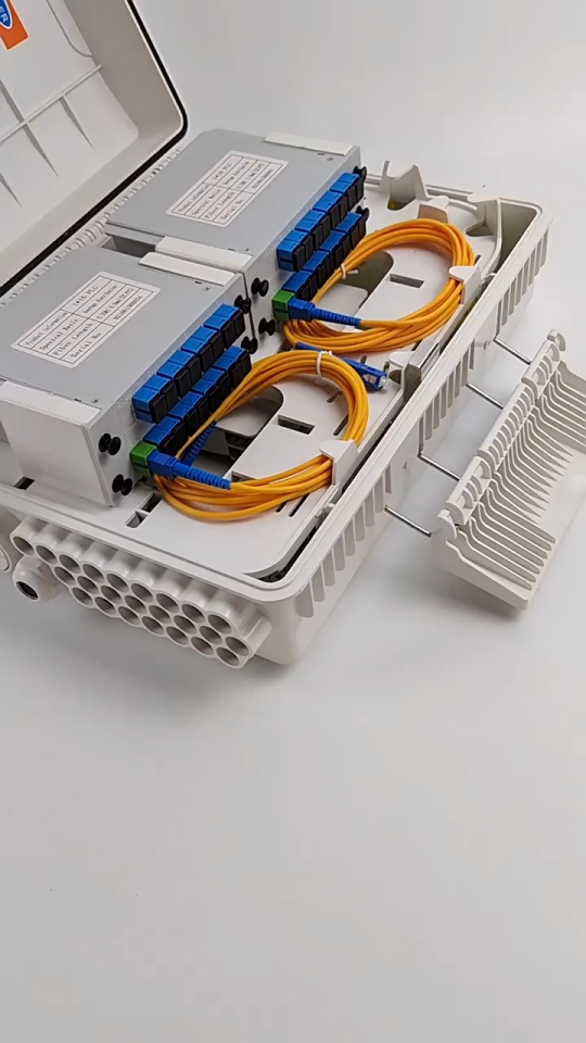 Nap Box 32 port Fiber Optic Distribution Box Fiber Splitter Box FTTH Insert type For PLC Splitter