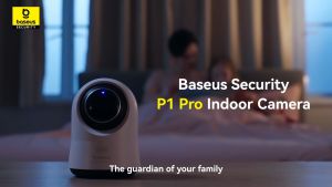 Baseus Security P1/P1 Pro Series Indoor Camera 3K High Clarity Night Version 360° Pan With UK Plug