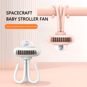 Kẹp Đế ba chân quạt lưu thông không khí không dây quạt nhỏ Type-C phí buồng kín không gian bạch tuộc cho ghế xe hơi nôi xe đạp Máy chạy bộ