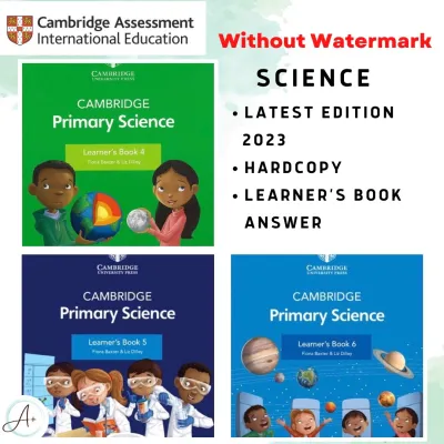 [Hardcopy]Latest 2023 Cambridge Primary Science Learner’s Book 4/5/6 Answers | Cambridge University