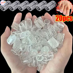 【Bubble Star】Silicone Toe Cover Transparent Breathable Sleeve Protector Anti-Friction Toes Caps High-heeled Shoes Prevent Blisters Foot Care