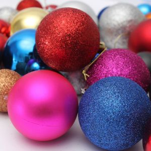 Quả châu trang trí Noel trang trí giáng sinh 1 quả