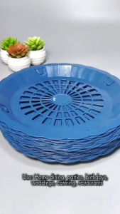 24PCS/12PCS PLASTIC PLATE HOLDER COLORED PLASTIC PLATE PAPER PLATE HOLDER #PLATE