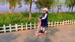 Kids scooter with seat kids scooter Baby Scooter electric foldable 滑板车