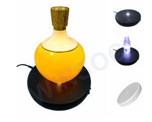 Rotating Display Stand 25cm 15KGS 360 degree turning decorative model turntable with LED #QM250LEDM