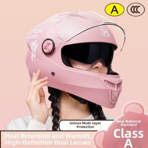 BONINGYU | Warm and Safe Motorcycle Helmet for Men and Women