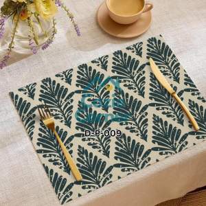 Premium Linen Placemats – Washable Non-Slip Water & Heat-Resistant Table Mats for Dining (45x30cm)