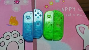 Vỏ Bảo Vệ Trong Suốt Tự Làm Cho Tay Cầm Nintendo Switch OLED Với Nút SL SR - Vỏ Thay Thế Cho Tay Cầm Chơi Game