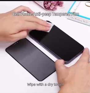 Privacy Tempered Glass Guardian Full Screen Protector FOR INFINIX NOTE 50 PRO 5G 4G / 50 4G