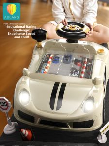 YAOLAN | Intelligence Building Car Racing Adventure Toy Game Machine