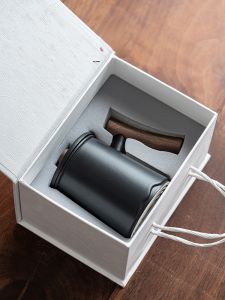 Ceramic Mug with Lid Tea Brewing Cup Drinking Water Cup Tea And Water Separation Home Office Use Ceramic Cup by Shishi Creation