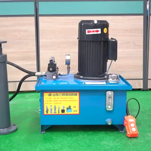 220V Complete Manual Hydraulic Station Kit with Cylinder Pump Station & Packaging Machine