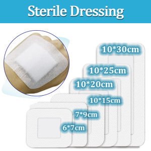 10PCS Self-Adhesive Non-woven Wound Dressings Emergency First Aid Stickers Patch / Breathable Self-Adhesive Wound Dressing Patch