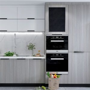 ไม้ไวนิลวอลล์เปเปอร์สําหรับประตูตู้เสื้อผ้าตู้เสื้อผ้าตารางเฟอร์นิเจอร์กันน้ําสติกเกอร์กาวมือถือ Home Decor ฟิล์ม