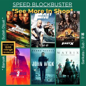 [PENDRIVE MOVIE] 19 MOVIE | FAST & FURIOUS MOVIE COLLECTION | KOLEKSI MOVIE FAST & FURIOUS