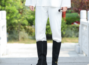 Bộ Quần Áo Bên Trong Có Cổ Giữa Lớp Dành Cho Nam Giới Dày Dặn Trang Phục Mùa Hè Phong Cách Trung Hoa Quần Lớp Đế Quần Lót Phù Hợp Với Quần Lót Trắng