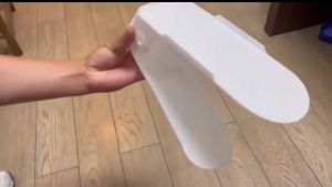 Simple Adjustable Shoe Rack Shoes Shoebox Double-layer Shoe Support