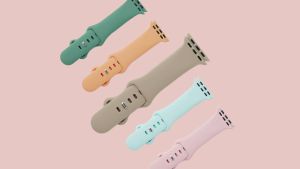 CNAGAIN Compatible with Apple Watch Band ultra 49Mm 45Mm 44Mm 42Mm 41Mm 40Mm 38Mm for Women Men Soft Silicone Wrist Bands Sport Strap for Smart Watch Series 8/7/6/5/4/3/2/1