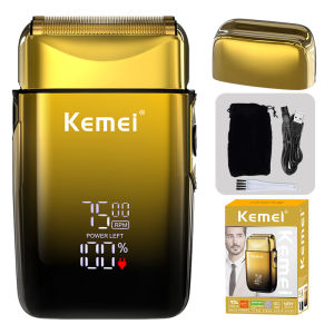 Kemei Electric Shaver Professional Hair Beard Razor Rechargeable Beard Trimmer Shaving Cutting Machine For Men KM-TX10