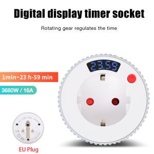 juan juan | Tuya WiFi Automatic Timer Socket 16A Charger Countdown Timer Switch Automatic Shutdown Timing Controller for Kitchen Appliances