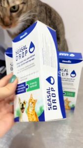 Nước nhỏ mũi Seasal Drop cho chó mèo mọi lứa tuổi chống nghẹt mũi giảm hắt hơi sổ mũi giữ ẩm niêm mạc mũi