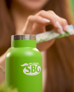 SBG Salveo Barley Grass Powder ON THE GO 12 x 3g each Pure and Organic Barley Grass Detoxifier Antioxidant