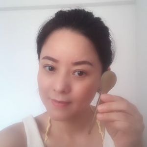 [FREESHIP MAX]Cây massage mặt bằng sừng - Nâng cơ trẻ hóa làn da (MH804) Dáng tròn