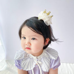 มงกุฎวันเกิดเด็กเครื่องประดับผมเจ้าหญิงนางฟ้าราชินีมงกุฎกิ๊บ เด็กทารก เด็กผู้หญิง น่ารัก ที่คาดผม < Ne1> แฟชั่นเด็ก