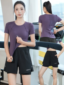 BAISILING | Womens Running Sports Suit Breathable Gym Yoga