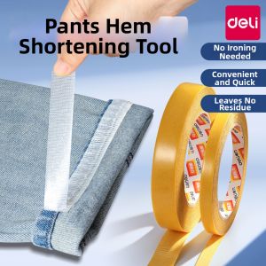 deli | Sew-Free No-Iron Hemming Tape Self-Adhesive Leg Adjuster