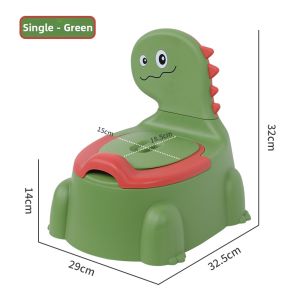 Dinosaur Pattern Baby Potty Home Use