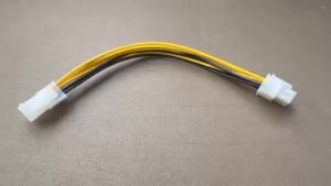 ATX 4 Pin Male to 8 Pin Female EPS Power Cable Cord Adapter PC Motherboard CPU Power Supply Line Extension Cable