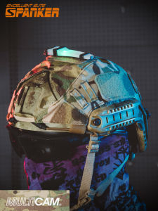 SPANKER | Camouflage Helmet Cover with Magic Tape