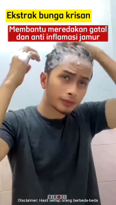 KIROZI Shampoo Ketombe Dan Rambut Rontok Membersihkan Jamur Gatal 120 ML