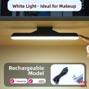 Wireless Charging LED Makeup Mirror Bathroom Vanity Light Cabinet Specialized Front Lamp No Punching Required Portable Mirror