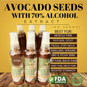 100ml AVOCADO SEEDS WITH 70% ALCOHOL EXTRACT (NO SEEDS) #avocadoseed #avocadoseeds #organic