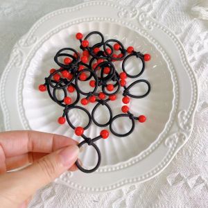 New Soft Material Five-Color Flower Hair Ties for Girls Butterfly Knot Hair Bands Childrens Accessories Korean Style Hair Accessories
