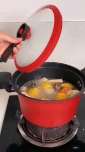 Panci Presto 3.5L Anti Lengket Panci Teflon Totipotent Pot Micro Pressure 24cm