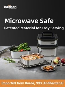 Heating Meal Bento Storage Fresh-keeping Box 316 Stainless Steel