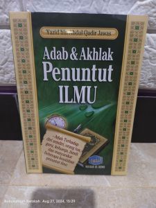 Adab dan Akhlak Penuntut Ilmu - Pustaka At Taqwa