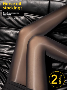 Quần Tất Nữ Mịn Màng Quyến Rũ Dầu Ngựa Quần Tất Nước Quần Tất Mùa Thu Đông Bóng Dầu Đen Bóng Tất Nữ Mùa Hè