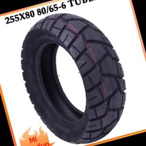 10inch 255x80 Off-road Tyre Tubeless Tire For Kaabo Mantis W Arrior Rubber Tires Replacement Electric Scooter Accessories