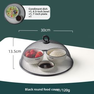 KAWASIMAYA Table Cover Food Dustproof Fly Proof Restaurant Style Home Use New Model Rice Bowl Cover Fresh Breeze Design