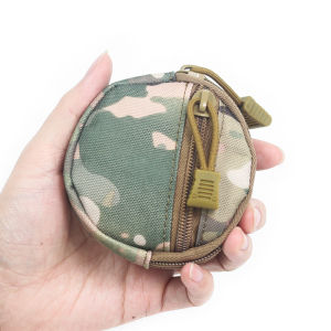 กระเป๋าใส่เหรียญทรงกลมผ้าใบแบบออริจินัลกระเป๋าแขวนกระเป๋าคาดเอวใบเล็กกระเป๋าใส่บัตรกระเป๋าเงินใบเล็กกระเป๋าคาดเอวใส่เข็มขัดหนัง