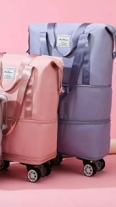 Murah Banget - Tas Lipat Penyimpanan Kapasitas Besar / Travel Bag Duffle Bag Travel Waterproof  / Tas Travel Multifungsi Waterproof