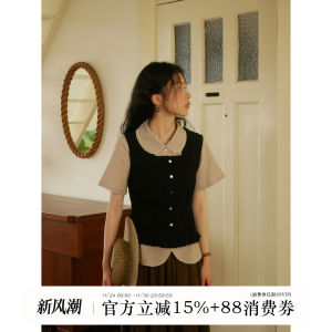 Black Lace Trim Spring Summer Original Design Womens Outerwear Top Strap Vest Crop Top Fashionable Trendy Style Casual Wear